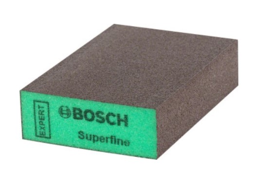 Houba brusná 4-stranná SUPERFINE /zelená/ 69x97x26,1 Bosch