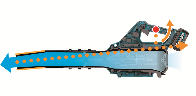 Makita XGT aku ofukovač Li-ion XGT 40V/4,0Ah UB001GM101