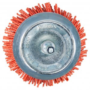 Miskovitý kartáč z nylonu, D-45515, hrubý, válcová stopka, 63 mm