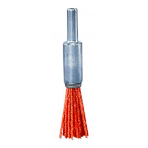 Štětcový kartáč z nylonu, D-45680, hrubý, válcová stopka, 25 mm