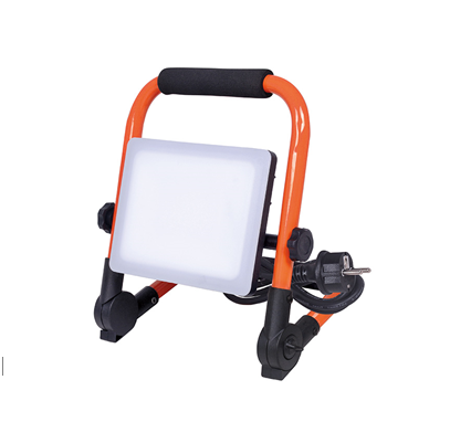 Solight WM-50W-FEQ LED re?ektor se sklopným stojanem, 50W, 4500lm, 4000K, kabel se zástrčkou, IP65
