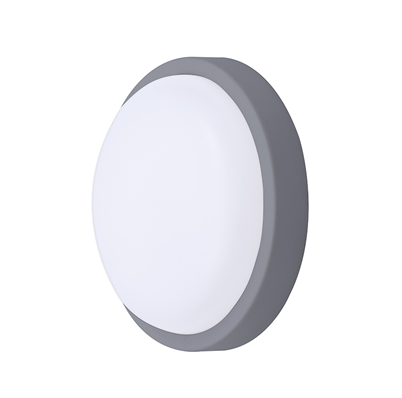 Solight WO0750-G LED venkovní osvětlení kulaté, 20W,1500lm, 4000K,IP54, 20cm,šedá barva