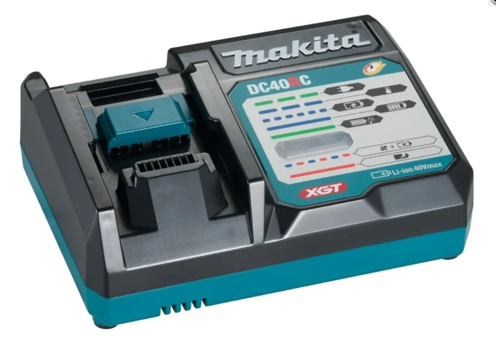 Makita nabíječka Li-ion XGT 40V DC40RC pomalá, 191M90-3