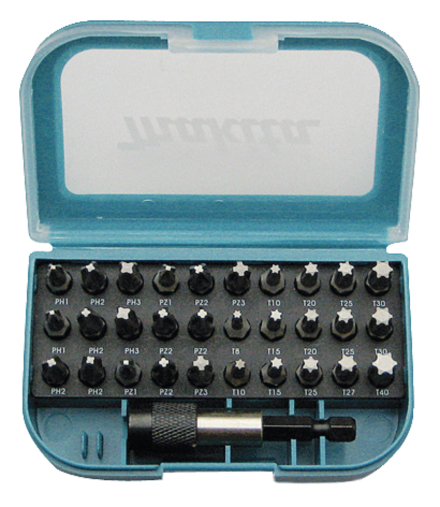 Makita P-73374 sada 1/4" bitů PH, PZ, Torx 31 ks