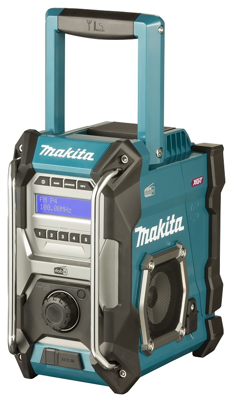 Makita XGT aku rádio MR004GZ DAB s Bluetooth, Li-ion CXT, LXT, XGT,12V-40V Z, MR004GZ