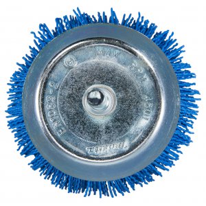 Miskovitý kartáč z nylonu, D-45543, jemný, válcová stopka, 63 mm
