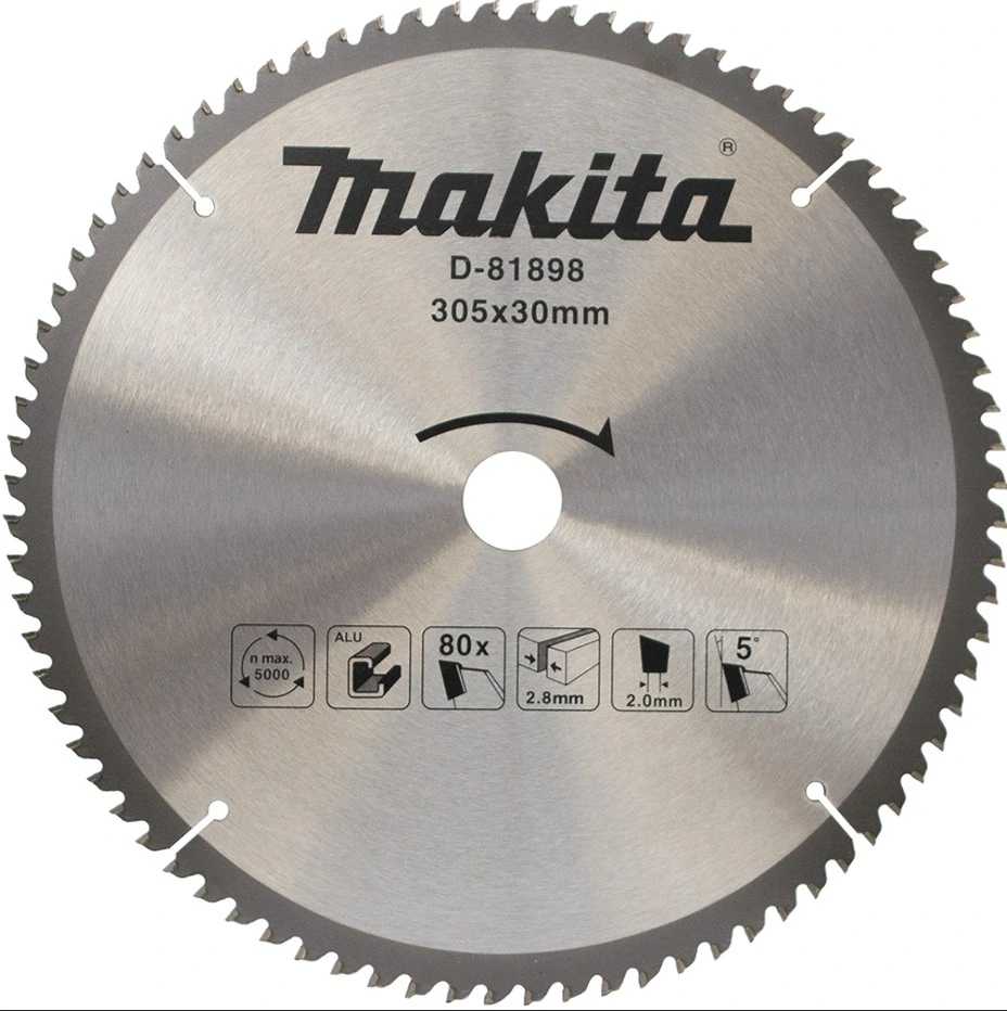 Makita kotouč pilový TCT hliník 305x30mm 80Z=oldD-73019, D-81898