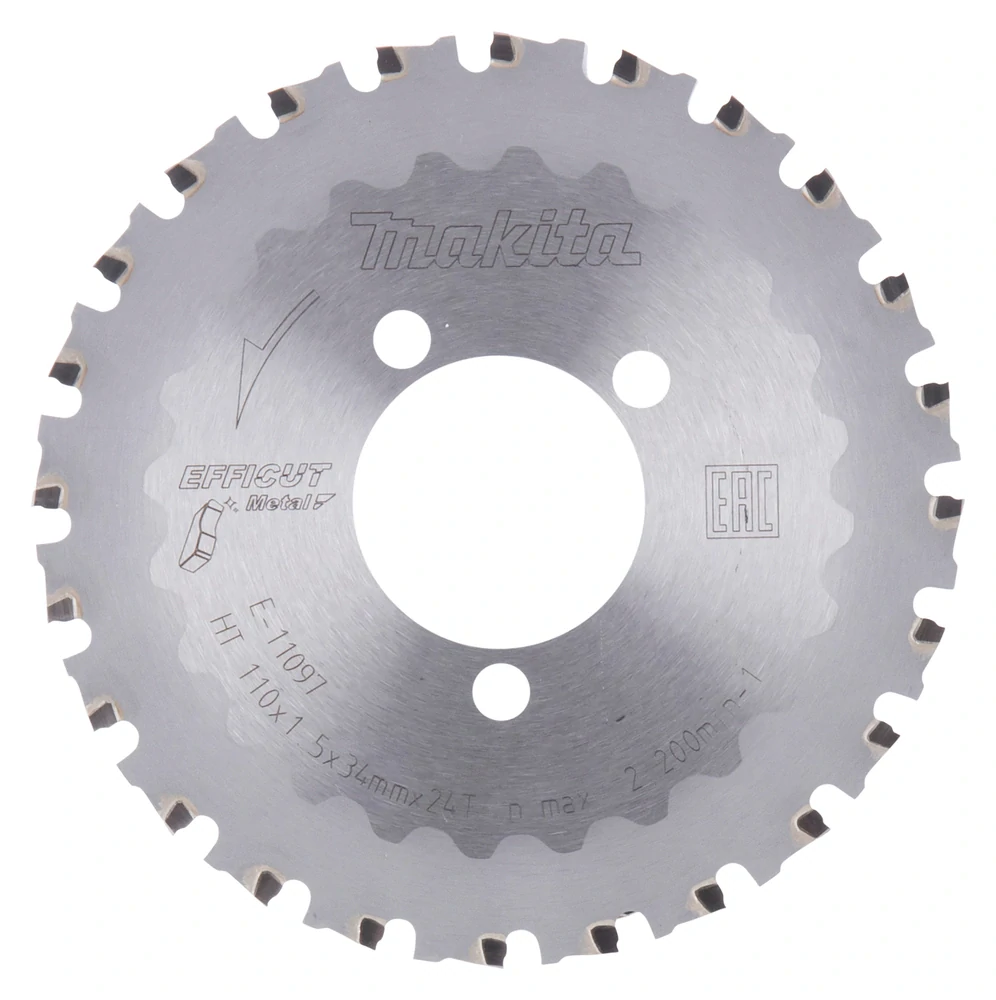 Makita kotouč pilový ocel Efficut 110x1.5x34mm 24Z pro DSC251 = old SC09003260, E-11097, E-32219