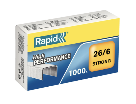 Rapid speciální spony - 26/6, Strong, 1.000 ks