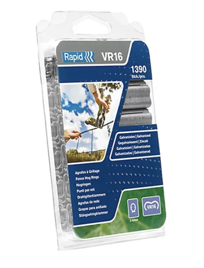 Rapid zahradní program spony - VR16, zel. plast, 1.390 ks