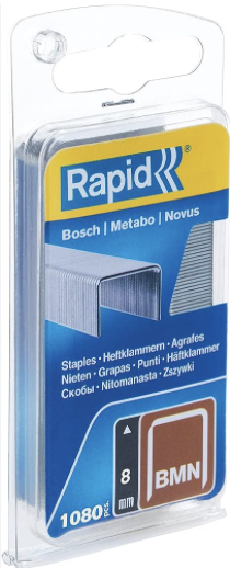 Rapid spony - BMN/8 mm, 1080 ks
