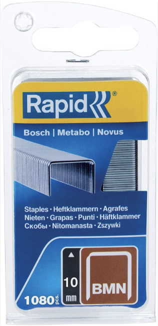 Rapid spony - BMN/10 mm, 1080 ks