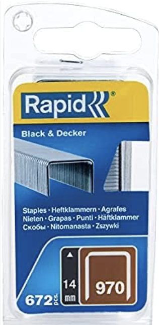 Rapid spony - 970/14 mm, 672 ks, DP