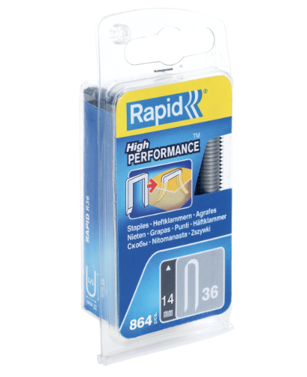 Rapid spony - 36/14 mm, blistr, 864 ks