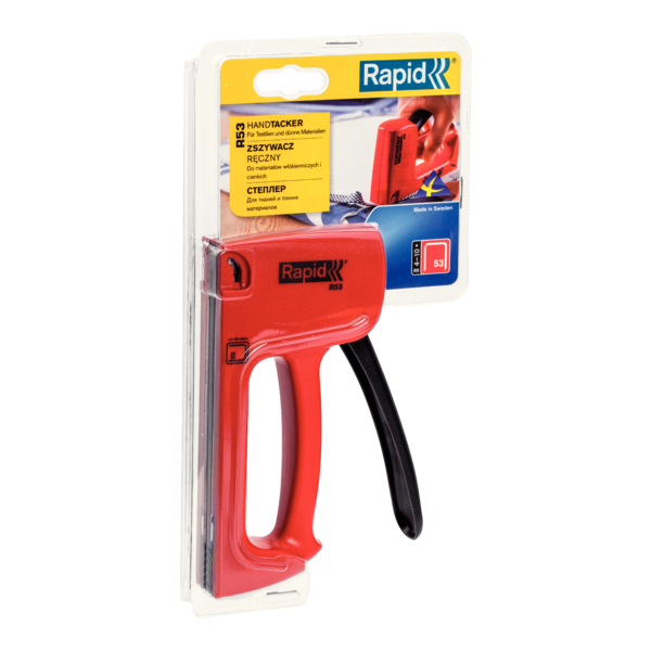 Rapid sponkovací pistol R53E (spony 53/4-10 mm), plastová, 5000060