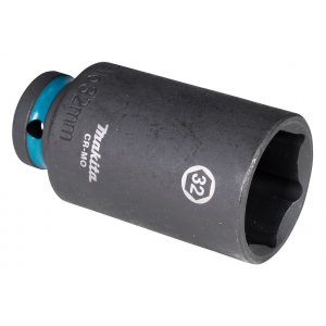 Makita nástrčný klíč prodloužený 1/2" square drive Impact BLACK 32mm, E-16558