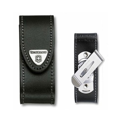 Victorinox pouzdro na nůž černé s klipem /91mm/, 4052031, 4.0520.31