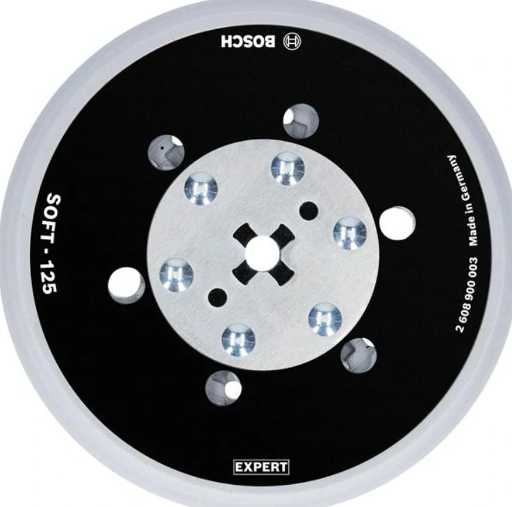 BOSCH Podložné brusné talíře EXPERT univerzální multiděrované 125 mm, střední