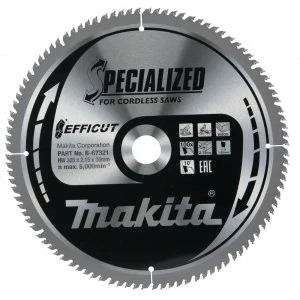 Makita kotouč pilový dřevo Efficut 305x2.15x30mm 100Z = old B-67278, B-67321