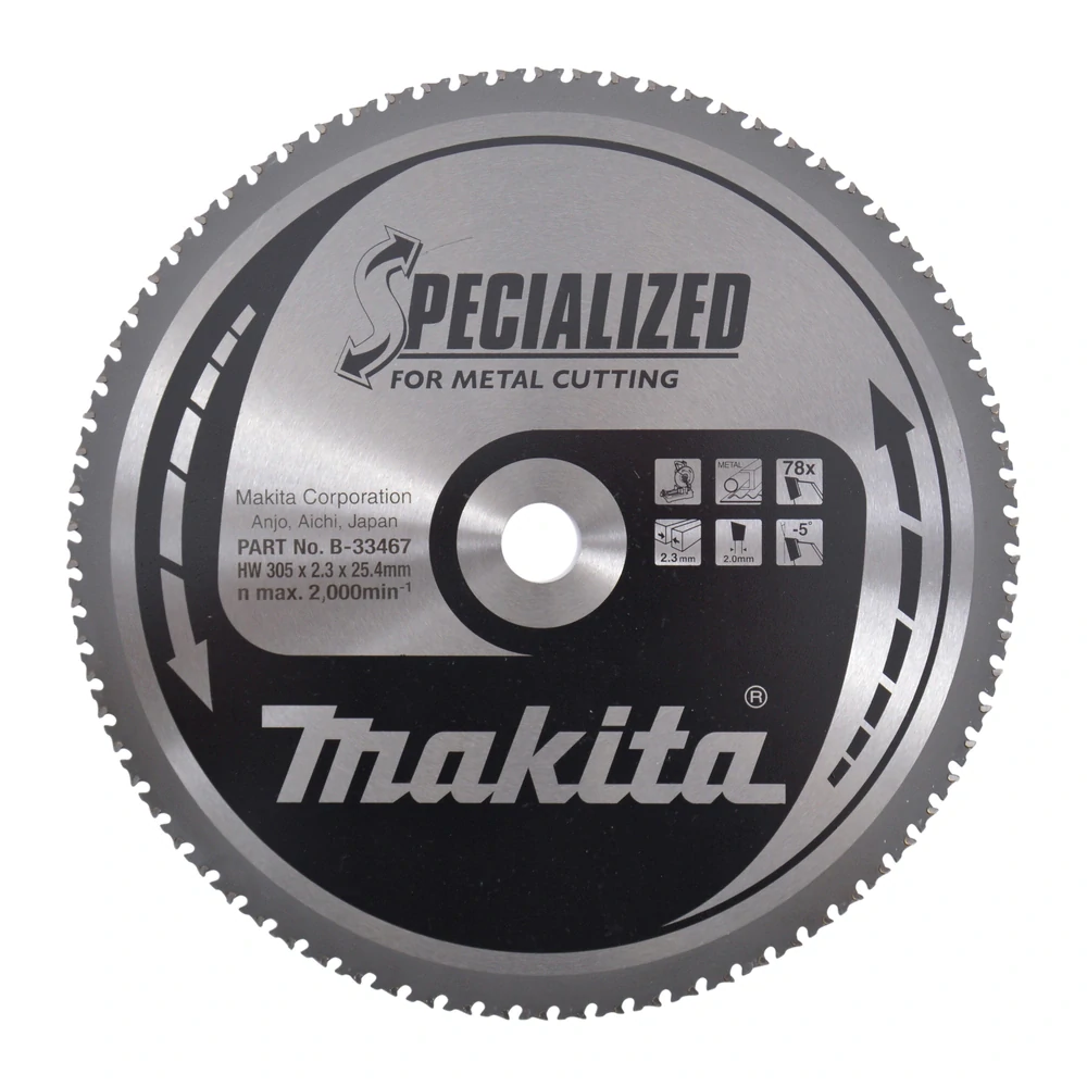 Makita kotouč pilový ocel SPECIALIZED 305x2.3x25.4mm 78Z = old B-09793, B-33467