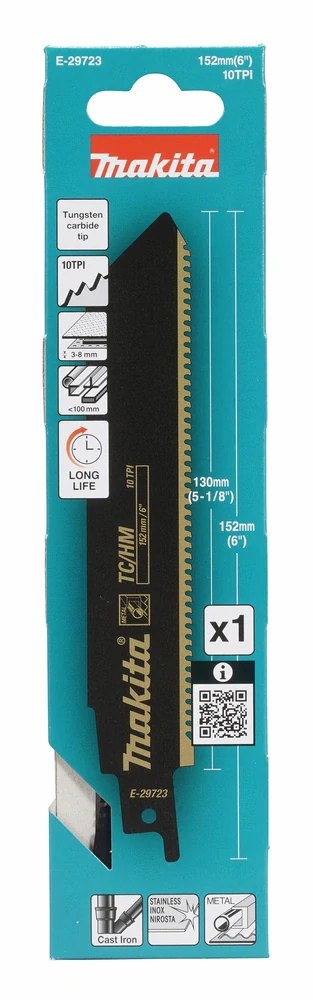 Makita pilový list HM/TC 152mm 1ks litina, E-29723