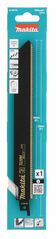 Makita pilový list HM/TC 228mm 1ks litina, E-29745