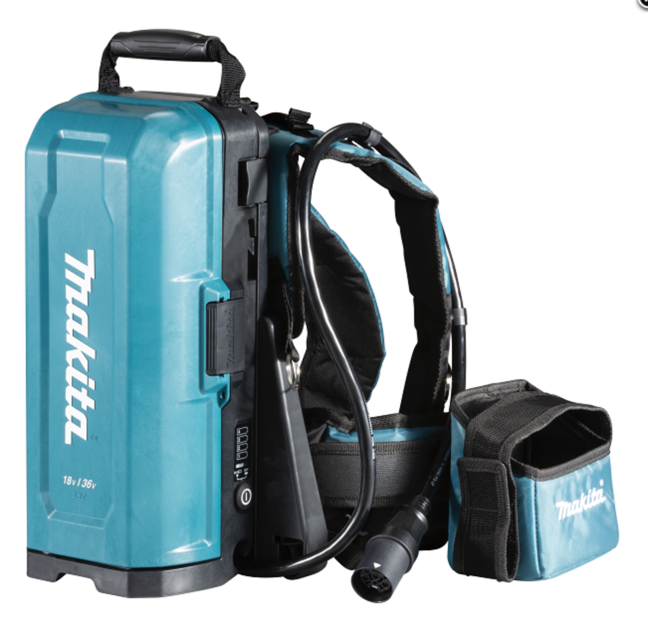 Makita 191A64-2 zdroj externí LXT 2x18V (plastový batoh pro 4ks akumulátoru) PDC01