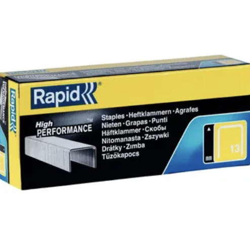 Rapid spony 13/8 mm balení 5000ks
