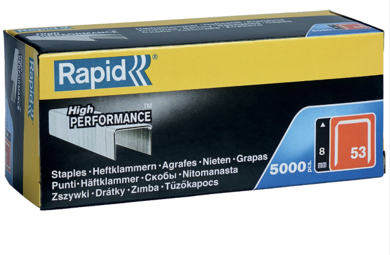 Rapid spony 53/8 mm, 5000ks
