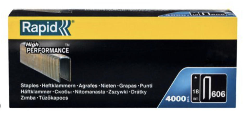 Rapid spony 606/18 mm