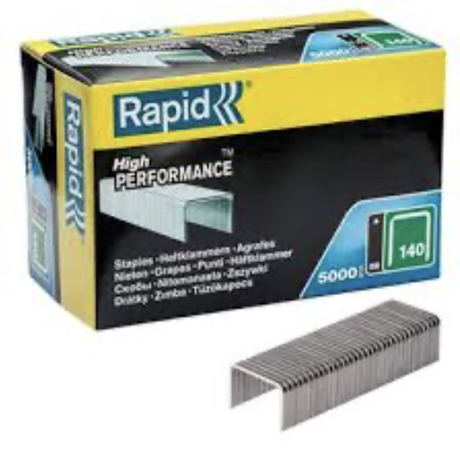 Rapid spony 140/8 mm, 5000ks