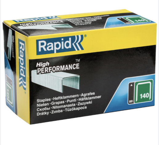 Rapid spony 140/10 mm, 5000ks