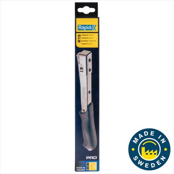 Kladivo sponkovací R19 (spony 13/4-6 mm) box RAPID, 20726001