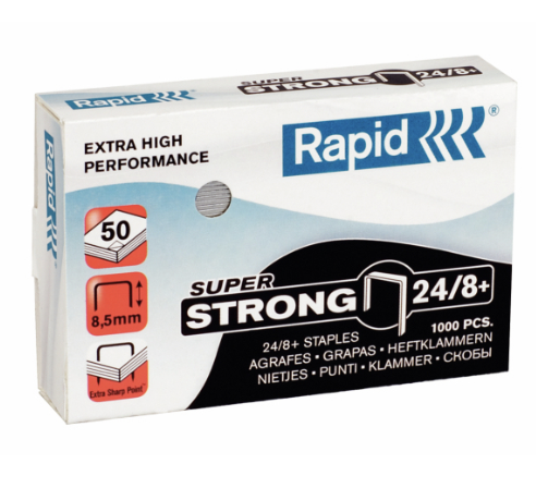 Rapid speciální spony -  24/8+, Superstrong, 1.000 ks