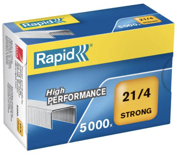 Rapid speciální spony - 21/4, Strong, 5.000 ks