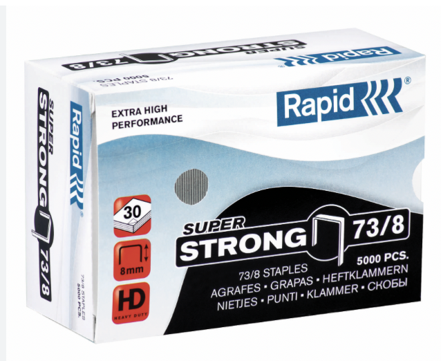 Rapid speciální spony - 73/8, Superstrong, 5.000 ks