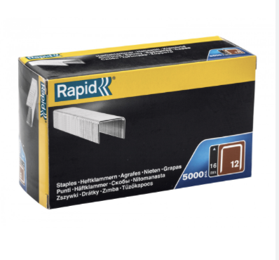 Rapid spony TYP 12 - 12/8 mm, 5000ks