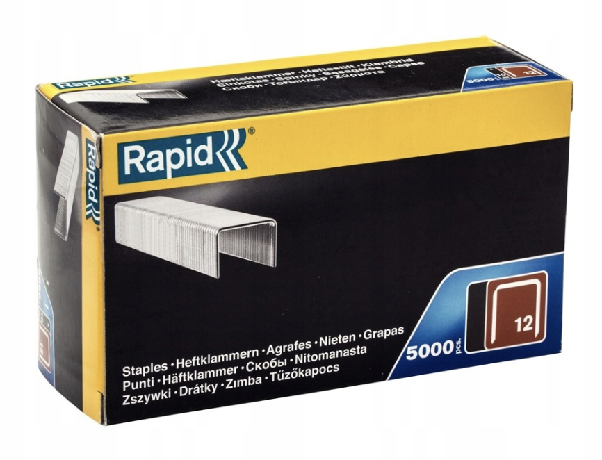 Rapid spony TYP 12 - 12/12 mm, 5000ks