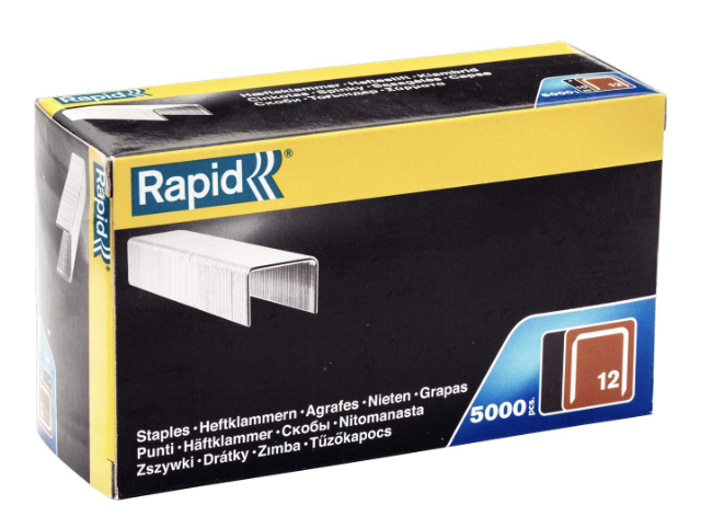 Rapid spony TYP 12 - 12/16 mm, 5000ks