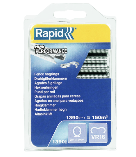 Rapid zahradní program spony - VR16, pozink, 1.390 ks