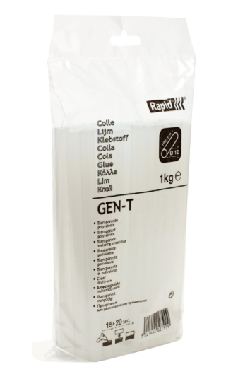 Rapid tavné lepidlo GENT-T víceúčelové - 12 x 190 mm, GEN-T, 1kg, sáček