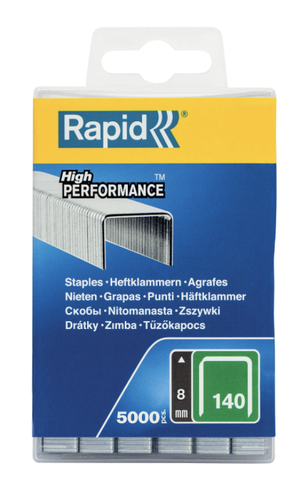 Rapid spony zelená řada - 140/8 mm