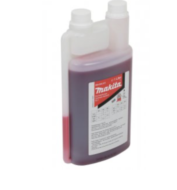 Makita 980008612 olej motorový 2-takt 1:50, 1000ml s dávkovačem