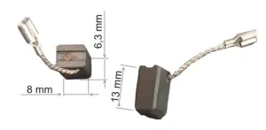 Sada uhlíků pro GWS 7-125 BOSCH 1619P02870