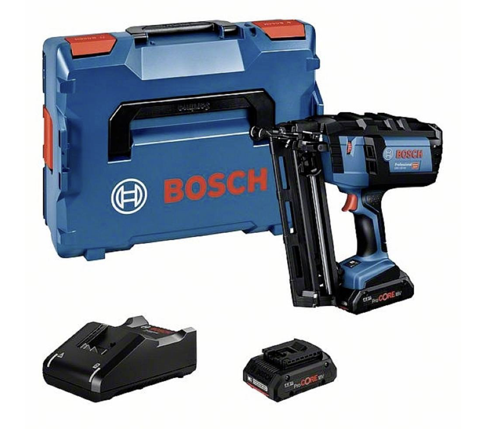 Aku hřebíkovačka GNH 18V-64 M. L-BOXX 2x4,0Ah, Gal 18V-40 Bosch