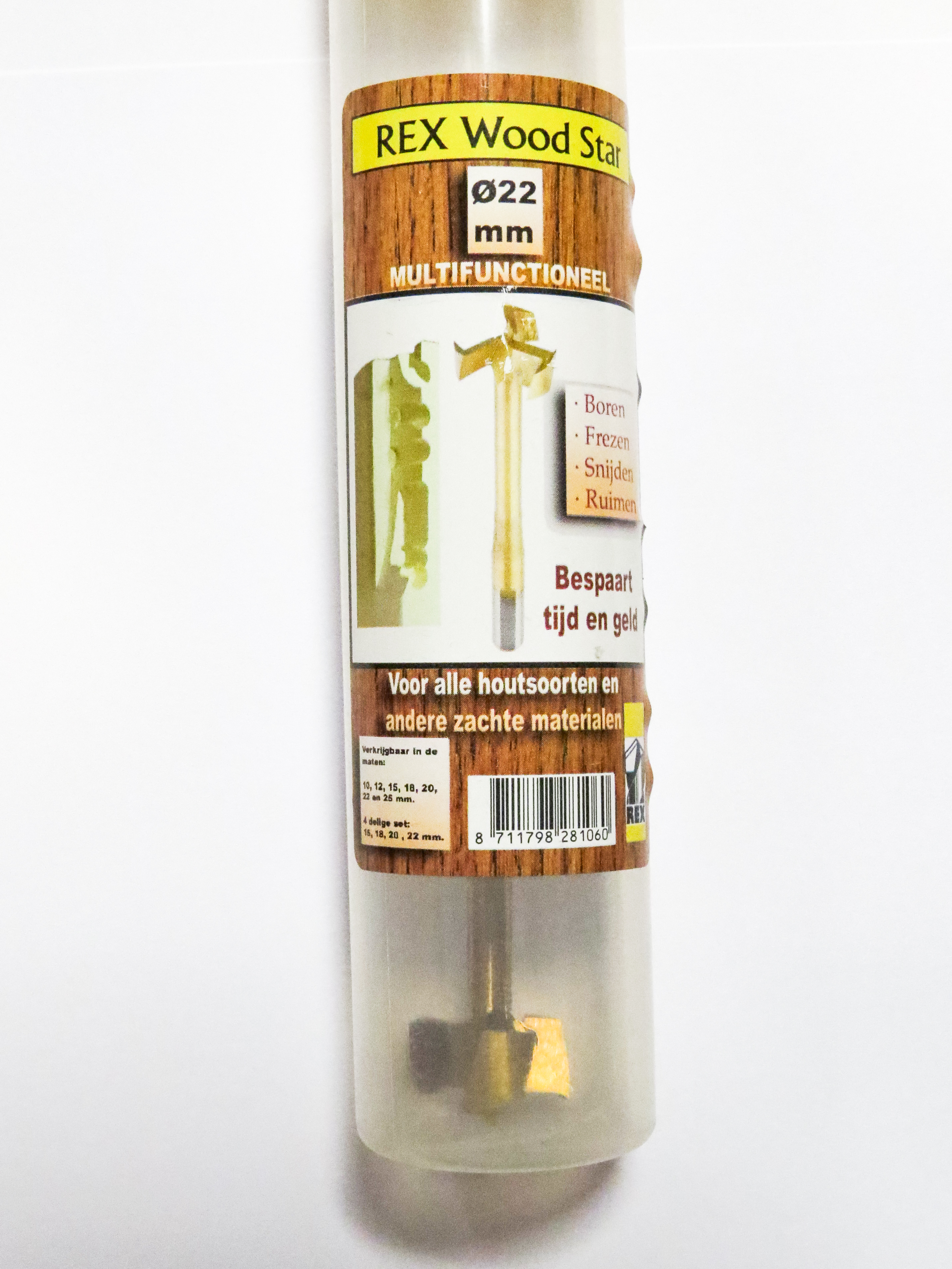 Vrták do dřeva 22mm 3-WayDrill REX