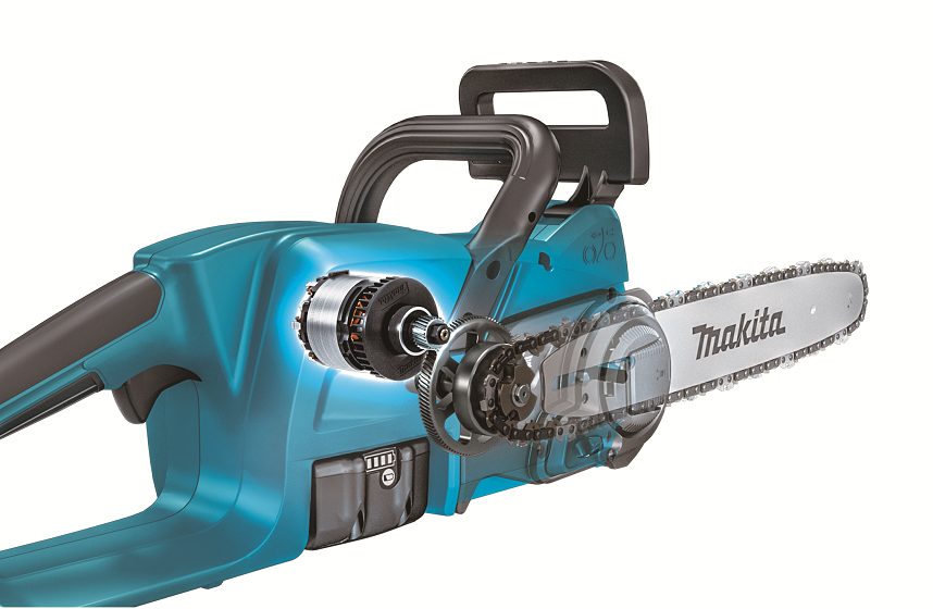 Makita aku řetězová pila 350 mm Li-ion LXT 18V/1x5,0Ah, DUC357RTX3