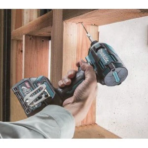 Makita XGT aku rázový šroubovák 1/4"Li-ion XGT 40V,Makpac,bez aku Z, TD001GZ02