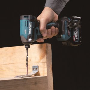 Makita XGT aku rázový šroubovák 1/4"Li-ion XGT 40V,bez aku Z, TD003GZ