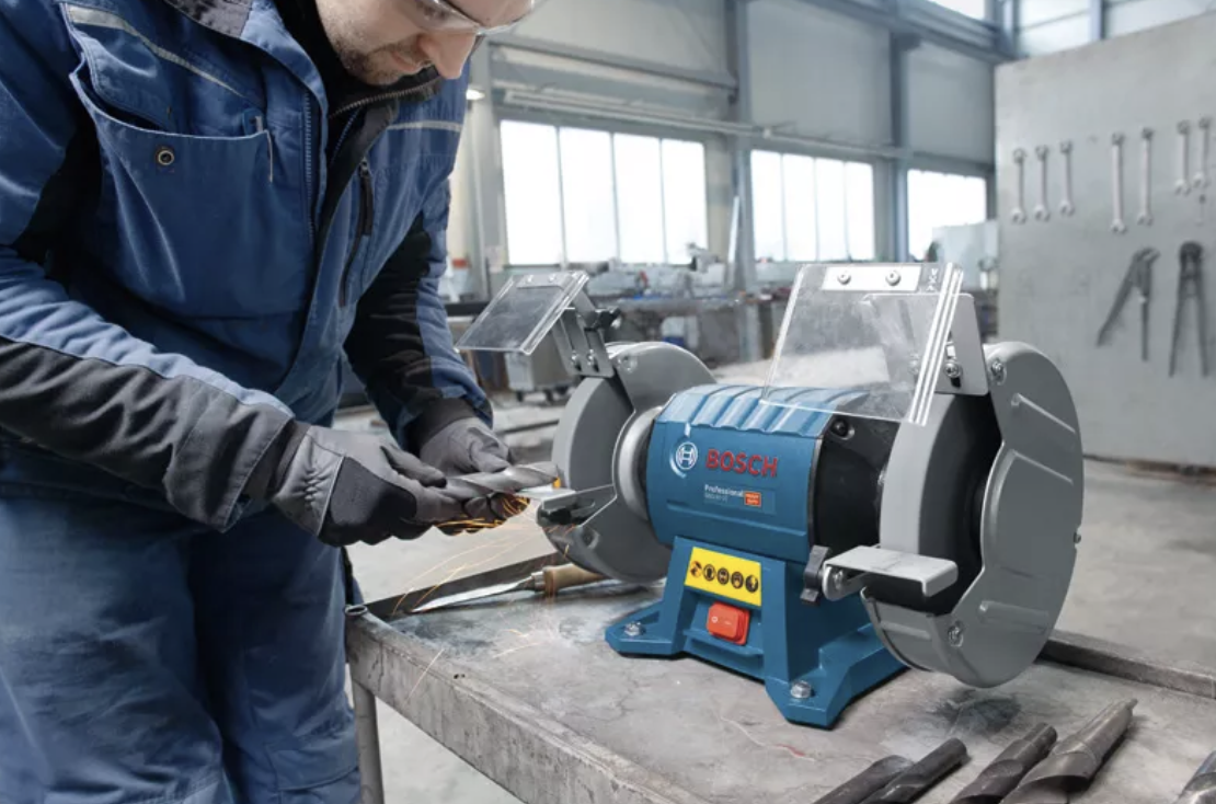 Bruska stolní dvoukotoučová GBG 60-20  600W 200mm /krabice/ BOSCH